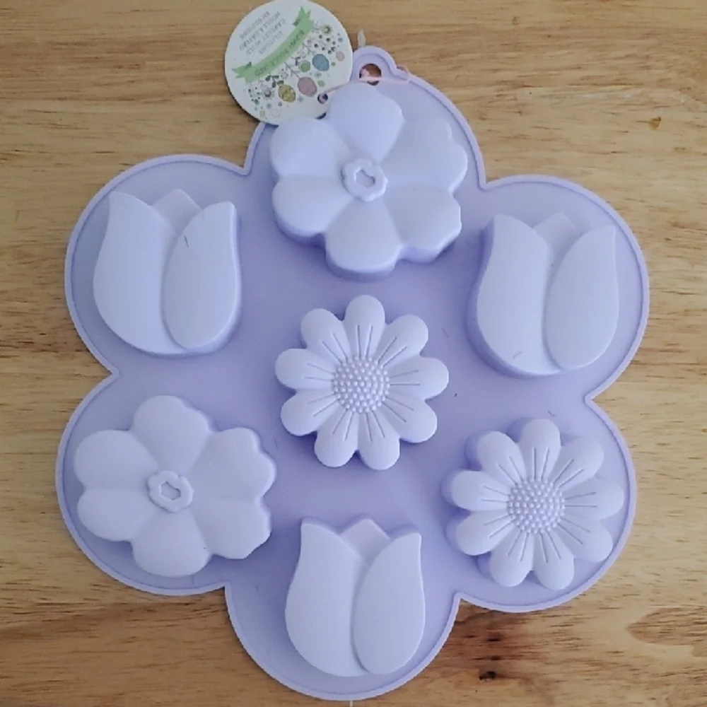 Floral Silicone Bakeware Flowers And Butterflys
